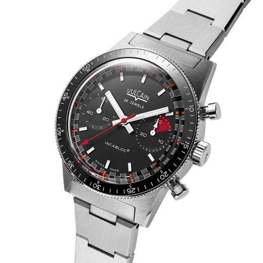 VULCAIN SKINDIVER CHRONOGRAPH RED & BLACK - SKINDIVER CHRONO - BRANDS