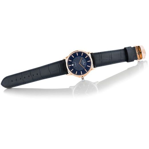 EDOX LES BÉMONTS SLIM LINE DATE 56001-37R-BUIR - LES BÉMONTS - ZNAČKY