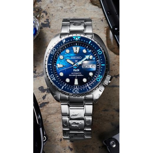 SEIKO PROSPEX SRPK01K1 SPECIAL EDITION PADI GREAT BLUE - PROSPEX - ZNAČKY