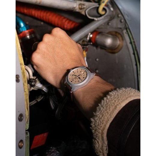 FORMEX AIRFIELD AUTOMATIC DESERT SAND BLACK NYLON-VELCRO 0661.1.6556.822 - FIELD AUTOMATIC - MĂRCI