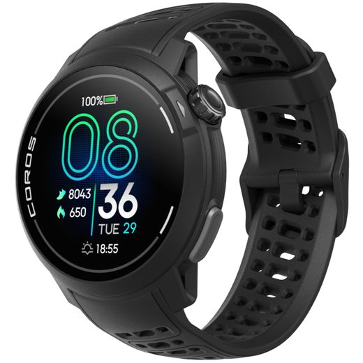 COROS PACE PRO GPS SPORT WATCH BLACK WPACEP-BLK - PACE PRO - BRANDS