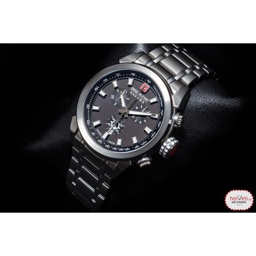 SWISS MILITARY HANOWA PLATOON CHRONO NIGHT VISION SMWGI2100202 - PLATOON CHRONO NIGHT VISION - BRANDS