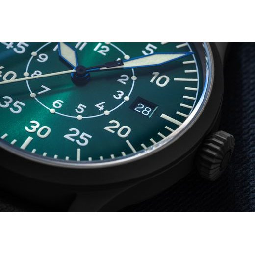 LACO FLIEGER KARLSRUHE PRO GRÜN 37 AUTOMATIC - FLIEGER PRO - ZNAČKY