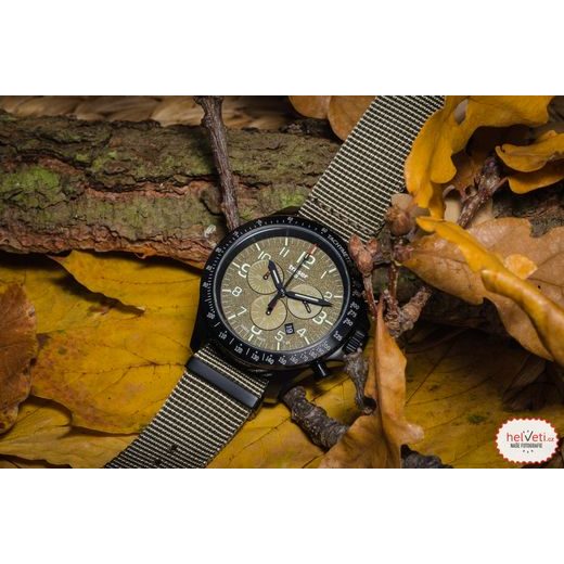 TRASER P67 OFFICER PRO CHRONOGRAPH KHAKI NATO - HERITAGE - ZNAČKY