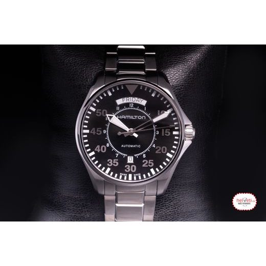 HAMILTON KHAKI AVIATION PILOT DAY DATE AUTO H64615135 - KHAKI AVIATION - ZNAČKY