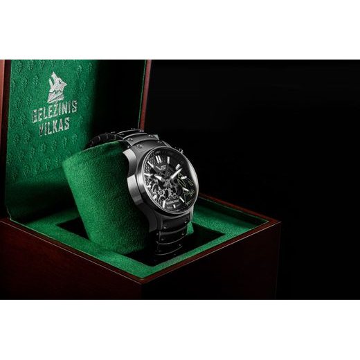 VOSTOK EUROPE GELEŽINIS VILKAS-IRON WOLF LIMITED EDITION NH72-592A706 - LIMITED EDITION - BRANDS