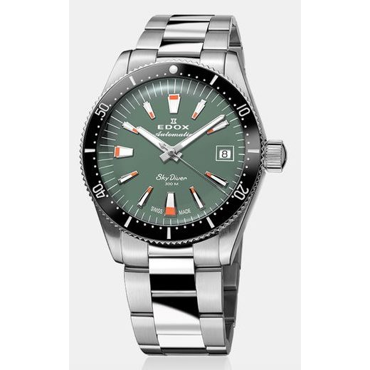 EDOX SKYDIVER 38 DATE AUTOMATIC 80131-3NM-VI - SKYDIVER - ZNAČKY