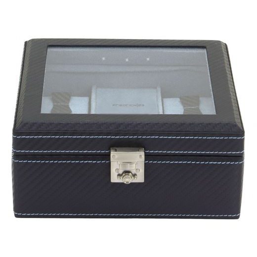 WATCH BOX FRIEDRICH LEDERWAREN CARBON 32058-5 - WATCH BOXES - ACCESSORIES