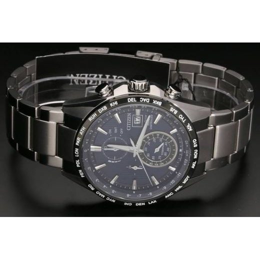 CITIZEN RADIO CONTROLLED CHRONO TITANIUM AT8154-82L - CITIZEN - ZNAČKY