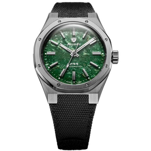 NIVADA GRENCHEN F77 TITANIUM GREEN AVENTURINE MK2 - 38MM - F77 - BRANDS