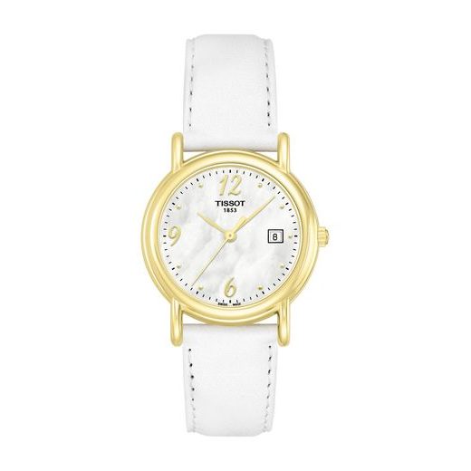 TISSOT CARSON QUARTZ 18K GOLD T71.3.129.74 - TISSOT - ZNAČKY