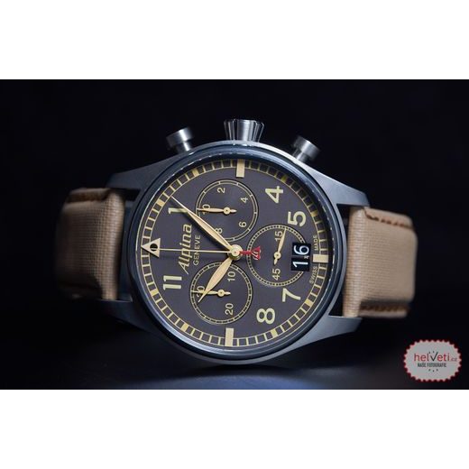 ALPINA STARTIMER PILOT BIG DATE CHRONOGRAPH AL-372BGR4S6 - ALPINA - ZNAČKY