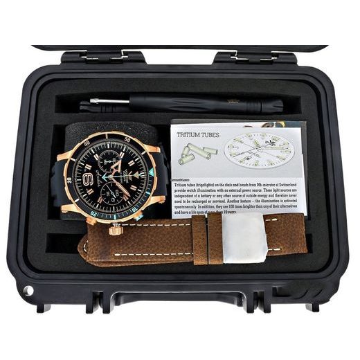 VOSTOK EUROPE ANCHAR SUBMARINE CHRONO LINE 6S21/510O585 - ANCHAR SUBMARINE - ZNAČKY