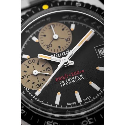 NIVADA GRENCHEN AUTOCHRON YELLOW AUTOMATIC - AUTOCHRON - BRANDS