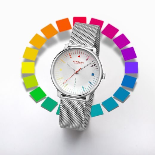 MONDAINE DOPPIO BAUHAUS INSPIRED QUARTZ MLE.33112.SM - DOPPIO - MĂRCI