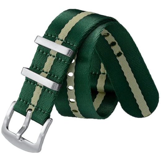 STRAP NATO SPORTS GREEN, SAND STRIPE 20 MM - STRAPS - ACCESSORIES