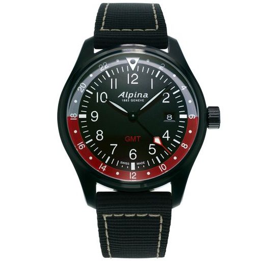 ALPINA STARTIMER PILOT QUARTZ GMT AL-247BR4FBS6 - STARTIMER PILOT QUARTZ - ZNAČKY