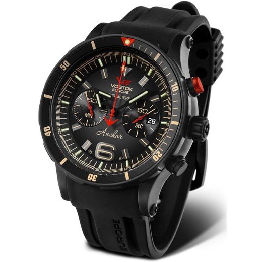 VOSTOK EUROPE ANCHAR SUBMARINE CHRONO LINE 6S21/510C582 - ANCHAR SUBMARINE - ZNAČKY