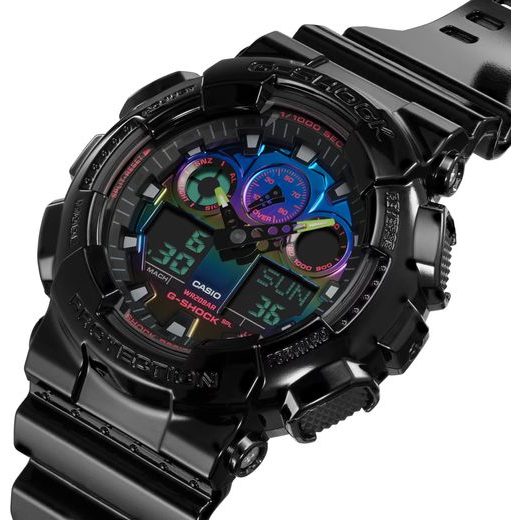 CASIO G-SHOCK GA-100RGB-1AER VIRTUAL RAINBOW SERIES - G-SHOCK - ZNAČKY