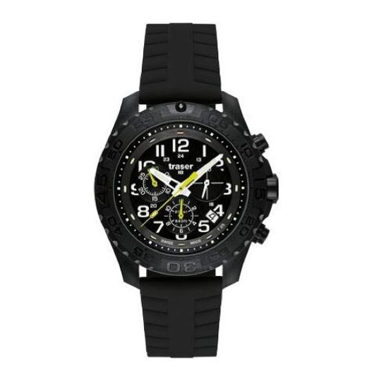 TRASER OUTDOOR PIONEER CHRONOGRAPH, SILICONE - TRASER - BRANDS