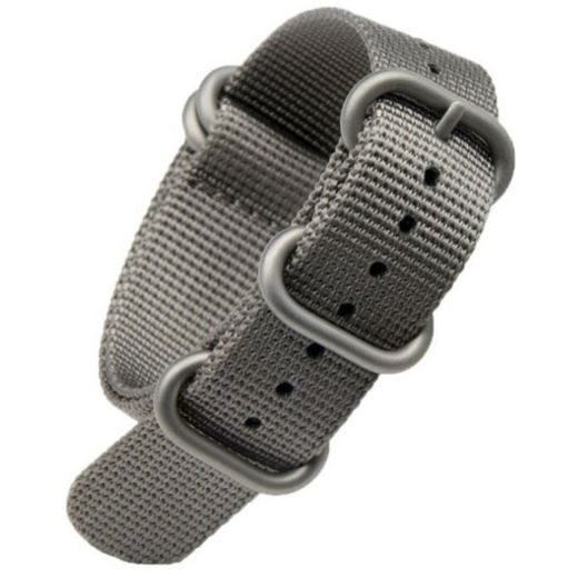 NATO ZULU ŘEMÍNEK ŠEDÝ - STRAPS - ACCESSORIES