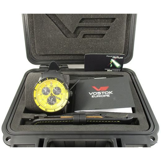 VOSTOK EUROPE ANCHAR SUBMARINE CHRONO LINE 6S30/5104185 - VOSTOK EUROPE - ZNAČKY