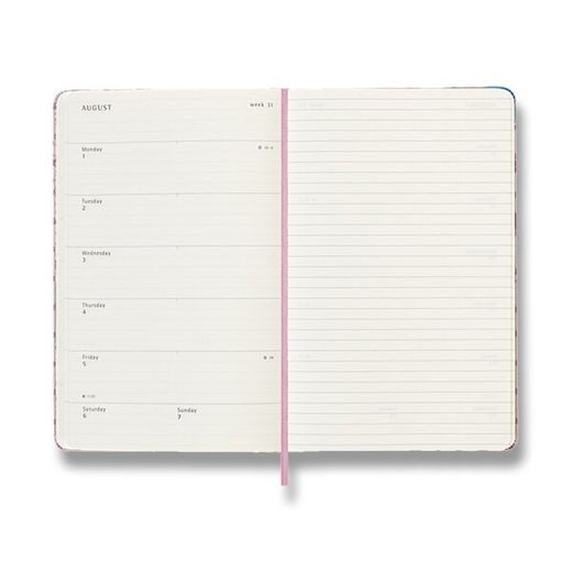 DIÁŘ MOLESKINE 2022-23 SAKURA JOGGING 18MĚSÍČNÍ - TÝDENNÍ - TVRDÉ DESKY - L 1206/5709016 - DIARIES AND NOTEBOOKS - ACCESSORIES