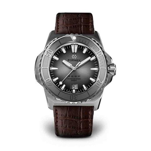 FORMEX REEF 39,5 AUTOMATIC CHRONOMETER SILVER DIAL - REEF - ZNAČKY