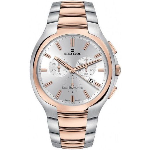 EDOX LES BÉMONTS ULTRA SLIM QUARTZ CHRONOGRAPH 10239-357R-AIR - LES BÉMONTS - BRANDS