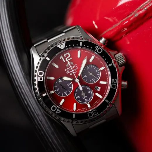 ORIENT SPORTS SOLAR CHRONOGRAPH RA-TX0207R - SPORTS - BRANDS
