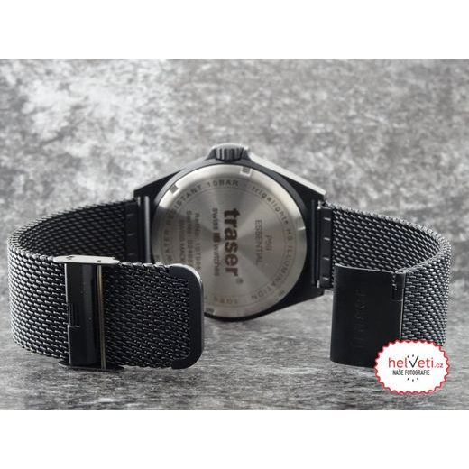 TRASER P59 ESSENTIAL M BLACK PVD, STEEL - TRASER - BRANDS