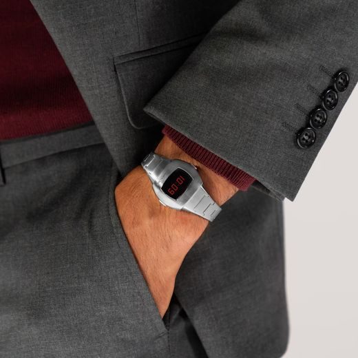 HAMILTON AMERICAN CLASSIC PSR 74 DIGITAL QUARTZ H52304130 - AMERICAN CLASSIC - BRANDS