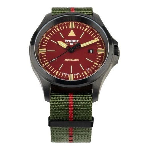 TRASER P67 OFFICER PRO AUTOMATIC RED NATO - HERITAGE - BRANDS