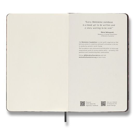 ZÁPISNÍK MOLESKINE SAKURA 2023 - TVRDÉ DESKY - L, ČISTÝ 1331/1917117 - DIÁŘE A ZÁPISNÍKY - OSTATNÍ