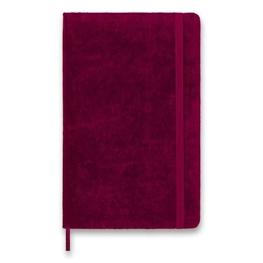 ZÁPISNÍK MOLESKINE VELVET - L, TVRDÉ DESKY, LINKOVANÝ - DIÁŘE A ZÁPISNÍKY - OSTATNÍ