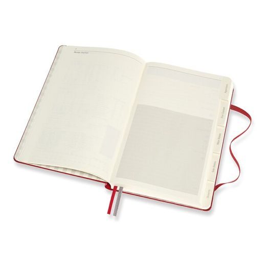 ZÁPISNÍK MOLESKINE PASSION RECIPE JOURNAL ČERVENÝ - TVRDÉ DESKY 1331/1517100 - DIARIES AND NOTEBOOKS - ACCESSORIES