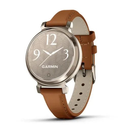 GARMIN LILY® 2 CLASSIC CREAM GOLD / TAN LEATHER BAND - 010-02839-02 - LILY 2 - BRANDS