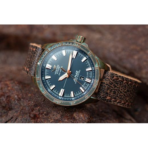 VOSTOK EUROPE ALMAZ BRONZE LINE NH35/320O507 - ALMAZ SPACE STATION - ZNAČKY