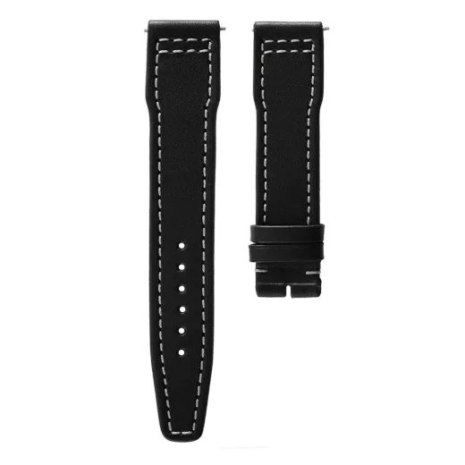KOŽENÝ ŘEMÍNEK BIATEC MARINE | ČERNÝ - 20 MM - STRAPS - ACCESSORIES