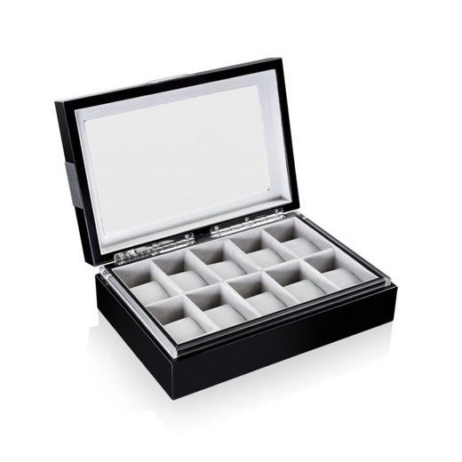 WATCH BOX HEISSE & SÖHNE EXECUTIVE 10 70019-57 - WATCH BOXES - ACCESSORIES