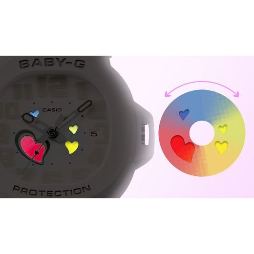 CASIO BABY-G BGA-10-7AER PLAYFUL HEARTS SERIES - BABY-G - BRANDS
