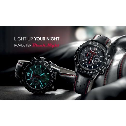 WENGER ROADSTER BLACK NIGHT CHRONO 01.0853.110 - WENGER - ZNAČKY