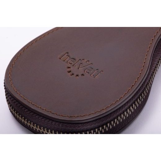 KOŽENÉ CESTOVNÍ POUZDRO HELVETI (PRO 1 HODINKY - ZIP) - BOXY NA HODINKY - OSTATNÍ
