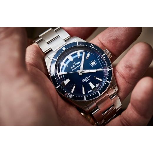 EDOX SKYDIVER DATE AUTOMATIC 80126-3BUN-BUIN LIMITED EDITION - SKYDIVER - BRANDS