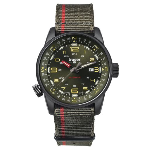 TRASER P68 PATHFINDER AUTOMATIC GREEN NATO - TACTICAL - BRANDS