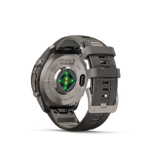 GARMIN FENIX® 9 PRO SOLAR INREACH - 47 MM, TITANIUM PEBBLE GRAY/SILVER GRAY 010-04338-01 - FENIX 9 PRO SOLAR INREACH - ZNAČKY