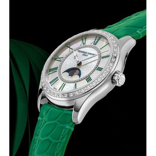 FREDERIQUE CONSTANT CLASSICS LADIES ELEGANCE LUNA AUTOMATIC FC-331MPWGRD3BD6 - CLASSICS LADIES - BRANDS