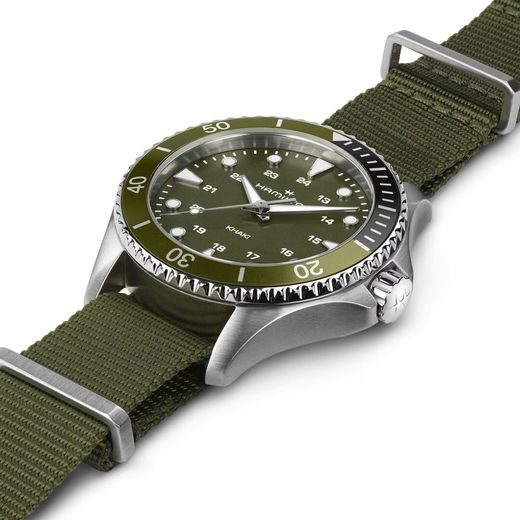 HAMILTON KHAKI NAVY SCUBA QUARTZ H82241961 - KHAKI NAVY - ZNAČKY