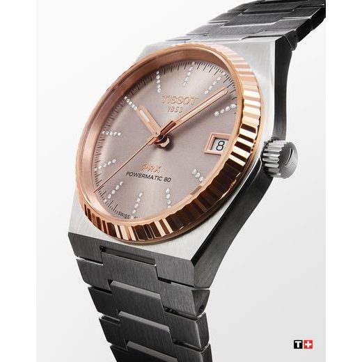 TISSOT PRX 35MM POWERMATIC 80 STEEL &AMP; 18K GOLD T931.207.41.336.00 - PRX - BRANDS