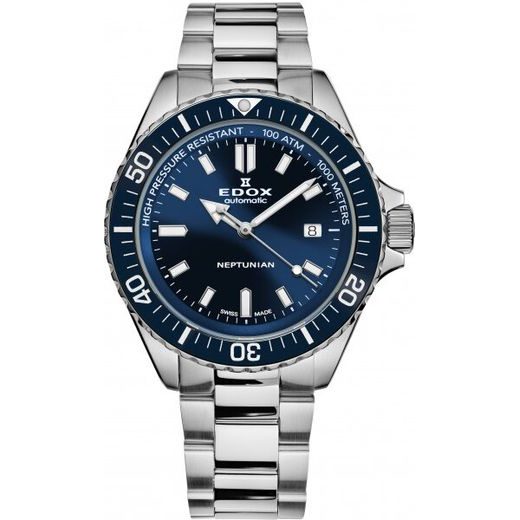 EDOX SKYDIVER NEPTUNIAN AUTOMATIC 80120-3BUM-BU - SKYDIVER - BRANDS